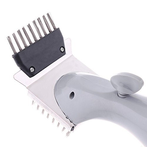 nalmatoionme BBQ Pinsel Barbecue Reinigung Edelstahl Grill Pinsel Großer T Grill Pinsel - 4