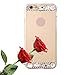 Produktbild Bling Luxus Schutzhülle iPhone 6, Asnlove Weichem Silikon Spiegel Hülle Mirror, iPhone 6S Schlank Handy-Gehäuse Diamant Funkeln Etui TPU Spiegel Fall Schutzhülle Silikon Case Tasche Bumper Schale Für Apple iPhone 6/6S 4.7 Zoll en Golden