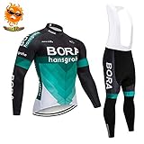 Hohe Feuchtigkeitsregulierung und Komfort: Das Radtrikot und Lange Latzhose bestehen aus hochwertigem Polyester und Spezialgelpolster. Sie sind atmungsaktiv, leicht, schnell trocknend und weich und können die Belüftung maximieren und sorgen für Abkühlung und Komfort beim Radfahren