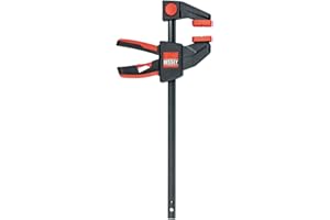 BESSEY EZL30-8 Pinza a una mano, larghezza di serraggio 300 mm, profondità della gola 80 mm, forza di serraggio fino a 140 kg, reversibile per la divaricazione, peso 0,68 kg