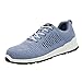 Produktbild EUCoo Herren Wanderschuhe Einfarbig Atmungsaktives Mesh Tuch Oberen Dicken Sohlen Sicherheitsschuhe Arbeitsschuhe(Grau, 45)