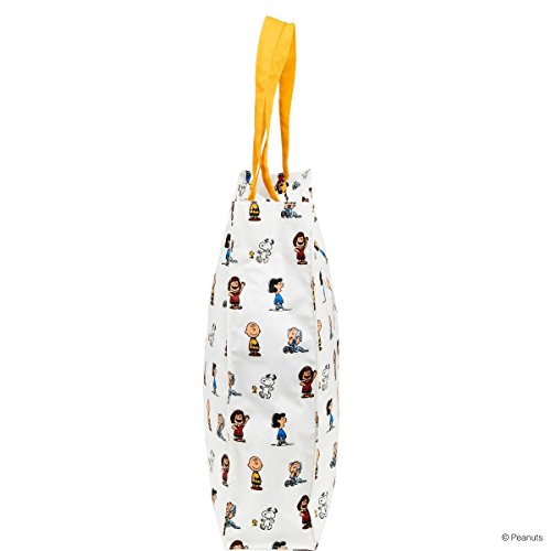 BUTLERS PEANUTS Einkaufstasche groß- Shopper – Baumwolle, PVC – 36x40x10 cm - 3