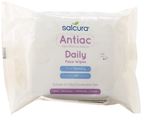 Salcura Antiac Daily Face Wipes - Pack of 25