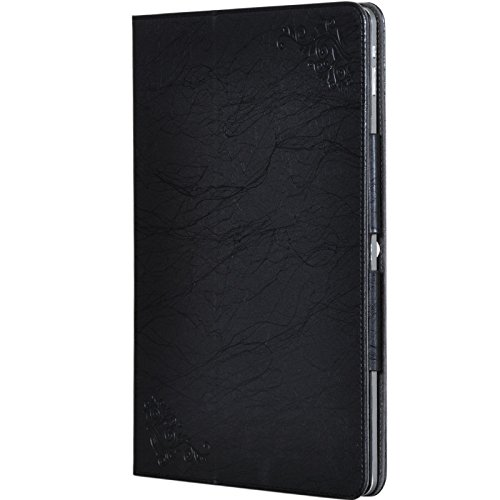 Chuwi Hi13 Tablet PC hülle, IVSO hochwertiges PU Leder Etui hülle Tasche Case – mit Standfunktion, super 360° Anti-Wrestling, ist für Chuwi Hi13 Tablet-PC perfekt geeignet (Schwarz) - 4