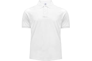 Mister Patch Polo T-Shirt Maglietta Divisa Scolastica Bianca Maniche Corte 5/6 Anni - 100% Cotone