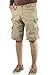 AERO CRAFT 9 POCKET LIGHT KHAKHI COTTON CARGO SHORTS RS.899.00