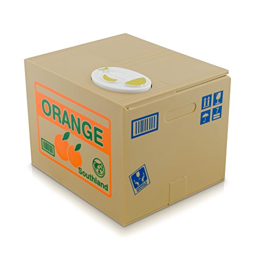 VENKON – Katzenspardose: Elektronische Spardose „Zappzarapp“ Spar Katze in der Box – 12 x 10 x 9 cm - 6