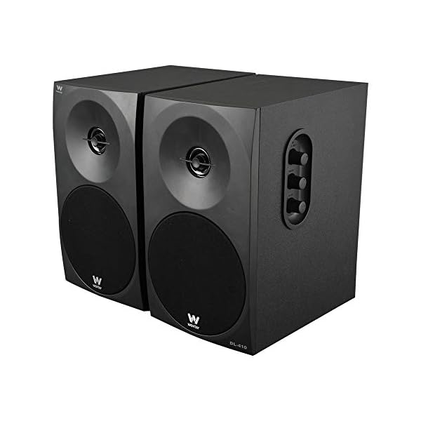 Woxter Dynamic Line 410 – Altavoces estéreo 2.0 Autoamplificados con 150W de potencia, Madera, Woofer de 4 pulgadas, 2… - Image 4