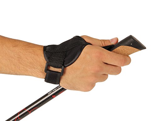 Carbon Ultra Light Nordic Walking Stöcke mit Handgelenkschlaufe verschiedene Längen Superleicht Premium GRATIS – Nordic Walking/Fitness App - 9