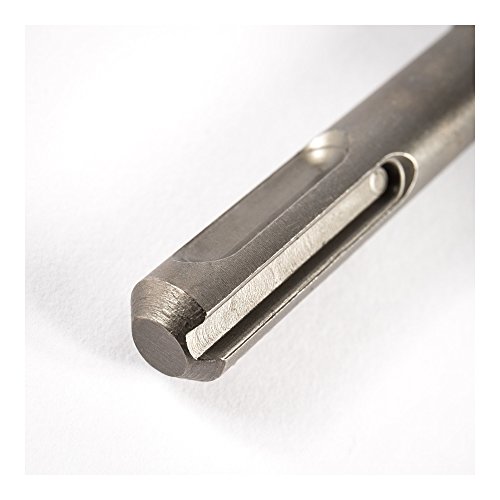 STIER SDS-Plus Bohrer & Meißelsatz I SDS-Plus Spitzmeißel I SDS-Plus Flachmeißel I SDS-Plus Breitmeißel I SDS-Plus Bohrer 260mm – 210mm I 17-teiliges Set im praktischen Metallkoffer - 4