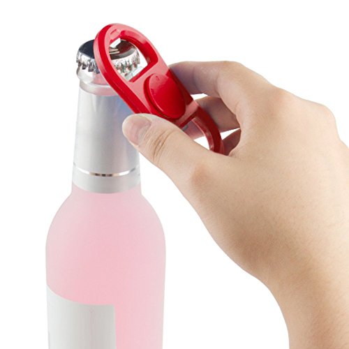 KOTiger Creative Multifunktions-Flaschenöffner Handspinner Fidget Finger Gyro Fingerspitzen Spielzeug (rot) - 4