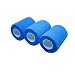 Produktbild fuluning, 3er Pack, 7,6 cm X 5 Meter Tapeverband, selbsthaftend Tape, stark Sport Tape für Handgelenk, Knöchel Verstauchungen und Schwellungen, Selbsthaftende Bandage Rollen, blau Farbe