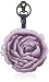 Produktbild Anuschka handbemaltes Leder Schlüsselanhänger, Geschenk für Frauen, Handgefertigte Tasche Charme- Keyring/Charm (Lush Lilac K0009 LLC)