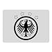 Produktbild Mousepad Deutschland Retro EM 2016 in Frankreich France weiß Germany Deutschland