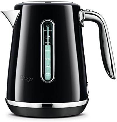 Sage By Heston Blumenthal The Soft Top Luxe Kettle, 1.7 Litre, 2400 W - Salted Liquorice (Certified Refurbished)