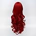 Women's Long Curly 70CM Fashion Party Cosplay Wig+ Wig Cap