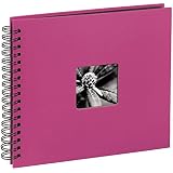 Hama Album Porta Foto Fine Art con Spirale 50 Pagine 28x24, Colore Blu