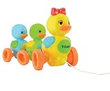 Fabricado 100% de plástico TOMY- Quack Along Ducks Patos Figuras Familia Patitos,, 10m+ (E4613)