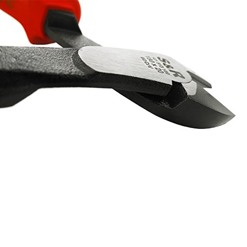 S&R VDE-Kraft-Seitenschneider 180mm 1000V geprüft aus Chrom-Vanadium Stahl, VDE-geprüft Serie - 3