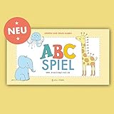 lernspiele für kinder ab 4 jahre  ABC-Spiel mit Tieren und Tiernamen, bestehend aus 52 Karten. Alphabet Memo-Spiel mit Tieren 52-teilig. Gedächtnis Lernspiel für Kinder zum ABC und ... Kinder Legekartenspiel zur Bildpaar Suche