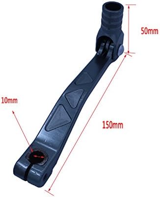 Aluminum Alloy Grey CNC Folding Gear Shift Lever Stick Motorcycle Parts 50cc 110cc 125cc 140cc IRBIS Pit Dirt Bike Parts