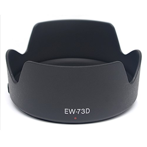 Mcoplus Ew-73d Fleur Lens Hood pour appareil photo Canon EF-S 18   135  mm f 3 5   5 6  IS USM
