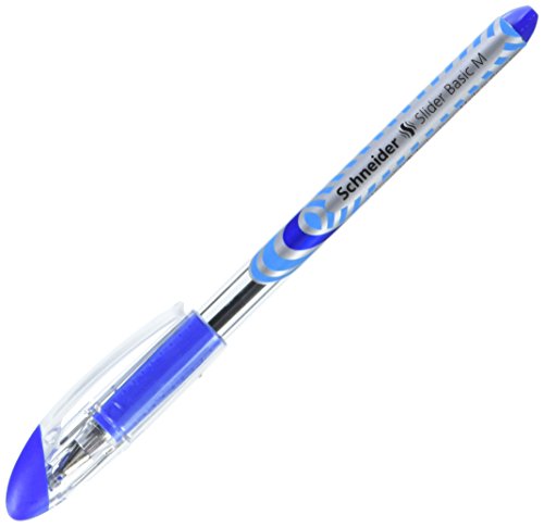 Preisvergleich Produktbild Schneider Slider Ballpoint Pen Medium Blue 151103 Pack of 10