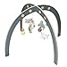 Produktbild Sebra Speilbogen Spieltrapez Spielcenter Babygymnastikcenter Baby gym Holz Bogen 55 x 55 x 84 cm 55x55x84 cm Grau Bunt Design Activity Center NEU