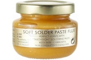 CABLEPELADO Pasta de soldar, Pasta desoldar, Pasta de estaño Flux de Soldadura, Pasta Soldadura, Pasta de soldar en tarro de cristal, Capacidad 50 ml