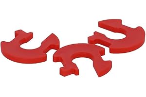 ROCKSHOX Kit Piezas Amortiguadores Traseros de Repuesto, Incluye Reductores de Volumen, Cantidad 3 Superdeluxe/Deluxe (2017+) Servicio, Unisex, Negro, Talla única