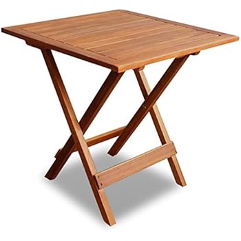 ESTEXO Balkontisch Aus Akazienholz - Klappbarer Gartentisch 57cm