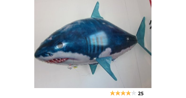 remote control blow up shark