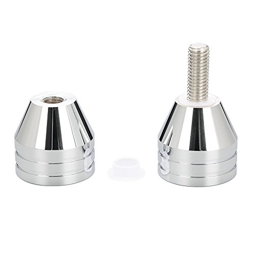 Dusche Tür Doppel Knopf Türgriff Duschtürknopf Duschtürgriff Dusche-Griff Beschläge Türknauf Griff Knopf Schrankgriff (Alulegierung) - 4