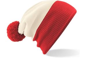 COOZO Unisex Snowstar Two-Tone Beanie