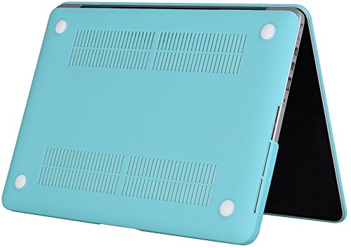 Topideal 3 in 1 – [EU/GB-Tastatur Version] Matte Hart-Schutzhülle für MacBook 13 Pro 33,8 cm (13 Zoll) mit Retina-Display-Modell A1425 / A1502 (ohne CD-ROM-Laufwerk) + Tastaturhülle + Displayschutzfolie - 4
