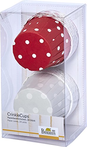 Crinkle Cups| Cake Couture: 24 fettabweisende Förmchen