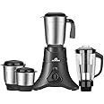 Alibaba Predator Daringly Powerful 900 Watt Juicer Mixer Grinder with 4 Jars for Grinding, Mixing, Juicing with Powerful Motor | 1 Year Warranty | (Black and Silver, 4 Jars)