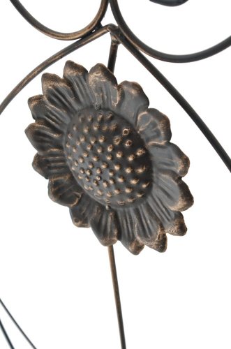 CLP Rosenbogen DOLKAR, Eisen pulverbeschichtet, ca 130 x 50 cm, Höhe ca 245 cm bronze - 4