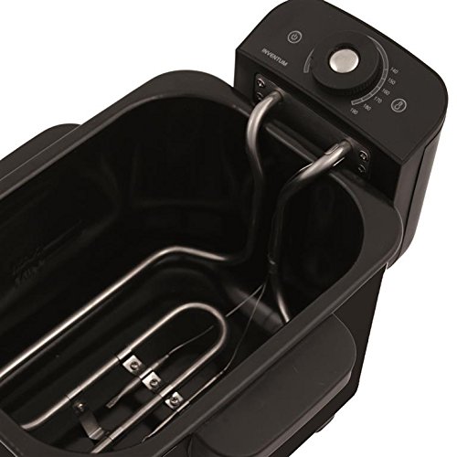 Inventum GF431B Kaltzonen Fritteuse, 3 Liter, 2200 Watt, Metallgehäuse, schwarz - 3