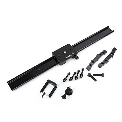 Koolertron Rail Slider Curseur Coulissant en Alliage d Aluminium Syst me de Stabilisation avec Base de Conversion GoPro et T l phone Clip pour Canon Nikon Sony DSLR Cam ra Cam scope GoPro Smartphone 80cm 32 Noir reviews Koolertron Rail Slider Curseur Coulissant en Alliage d Aluminium Syst me de Stabilisation avec Base de Conversion GoPro et T l phone Clip pour Canon Nikon Sony DSLR Cam ra Cam scope GoPro Smartphone 80cm 32 Noir