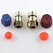 Produktbild Shiwaki 4 Paare R12 Bis R134a High/Low AC Anschluss Nachrüstung 7/16"bis 3/8" Konvertierungsadapter