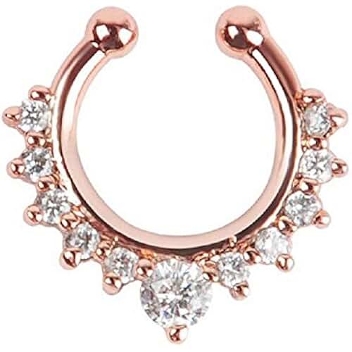 Amazon.co.uk clip on belly button ring