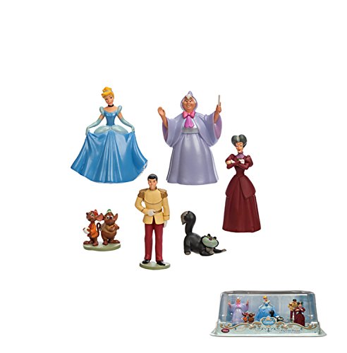 Preisvergleich Produktbild DISNEY "CINDERELLA" FIGUREN SET ACHENPUTTEL FIGURE PLAY SET