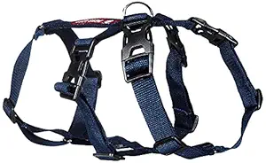 Petslike Double H Harness Navy Blue ( Size Medium), Navy Blue, Medium