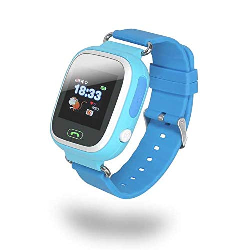 INNO-KIDS8- Azul.Smartwatch niños, Reloj Inteligente GPS para niños. Mensajes de Voz, Llamadas SOS y números de Confianza. Seguridad Padres.Localización GPS y Ranura SIM. Compatible Android y iPhone.