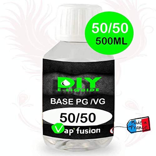 Base pg/vg 50-50 500ml by Vap'fusion - Sans nicotine ni tabac