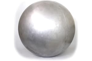 RIOT BALLS 100pcs x 0.43 Cal 1.9g Solid Aluminum Paintballs Self Defence Less Deadly Practice Paintball White