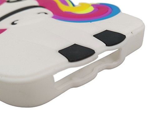  European Version  Samsung Galaxy J5 2017 Funda  DUGRO Nuevo 3D de Dibujos Animados de Suave Silicona  Dise  o m  s Grueso  Ultra Anti-Choque Tel  fono Caso - Rainbow Unicornio