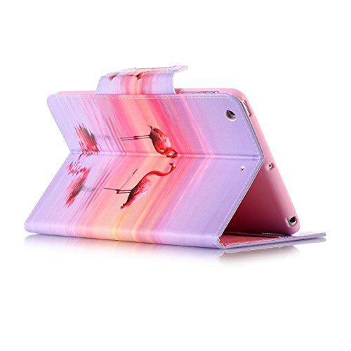ipad mini 1 / mini 2 / mini 3 Hülle Leder Sonnenuntergang Muster,SKYXD [Auto Schlaf/Wach Funktion] PU Folio Klappbar Schutzhülle [Standfunktion/Brieftasche Kartenfach/Magnet] Klapphülle mit [Krone Handyanhänger + Eingabestift] 3 in 1 Zubehör Handy Tasche Etui for Apple ipad mini 1/2/3 Bookstyle Flip Case Leather Cover With [Stylus and Dust Plug] - 5