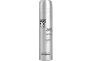 ‎L'ORÉAL PROFESSIONNEL L'Oréal Professionnel Paris Tecni.ART Savage Panache, Puder-Spray Für Mehr Volumen, Strukturverleihend, Ohne Rückstände, 250 Ml